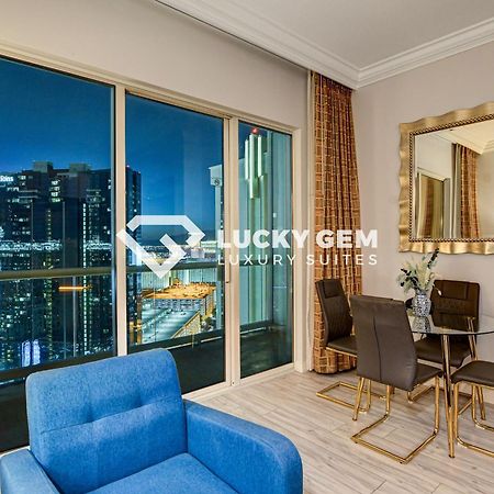 Lucky Gem Penthouse & Luxury Suites At Signature Resort, Balcony Strip View 3505 ラスベガス エクステリア 写真