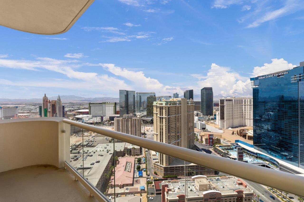 Lucky Gem Penthouse & Luxury Suites At Signature Resort, Balcony Strip View 3505 ラスベガス エクステリア 写真