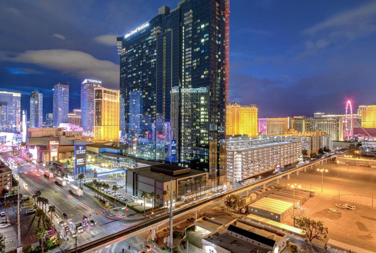 Lucky Gem Penthouse & Luxury Suites At Signature Resort, Balcony Strip View 3505 ラスベガス エクステリア 写真