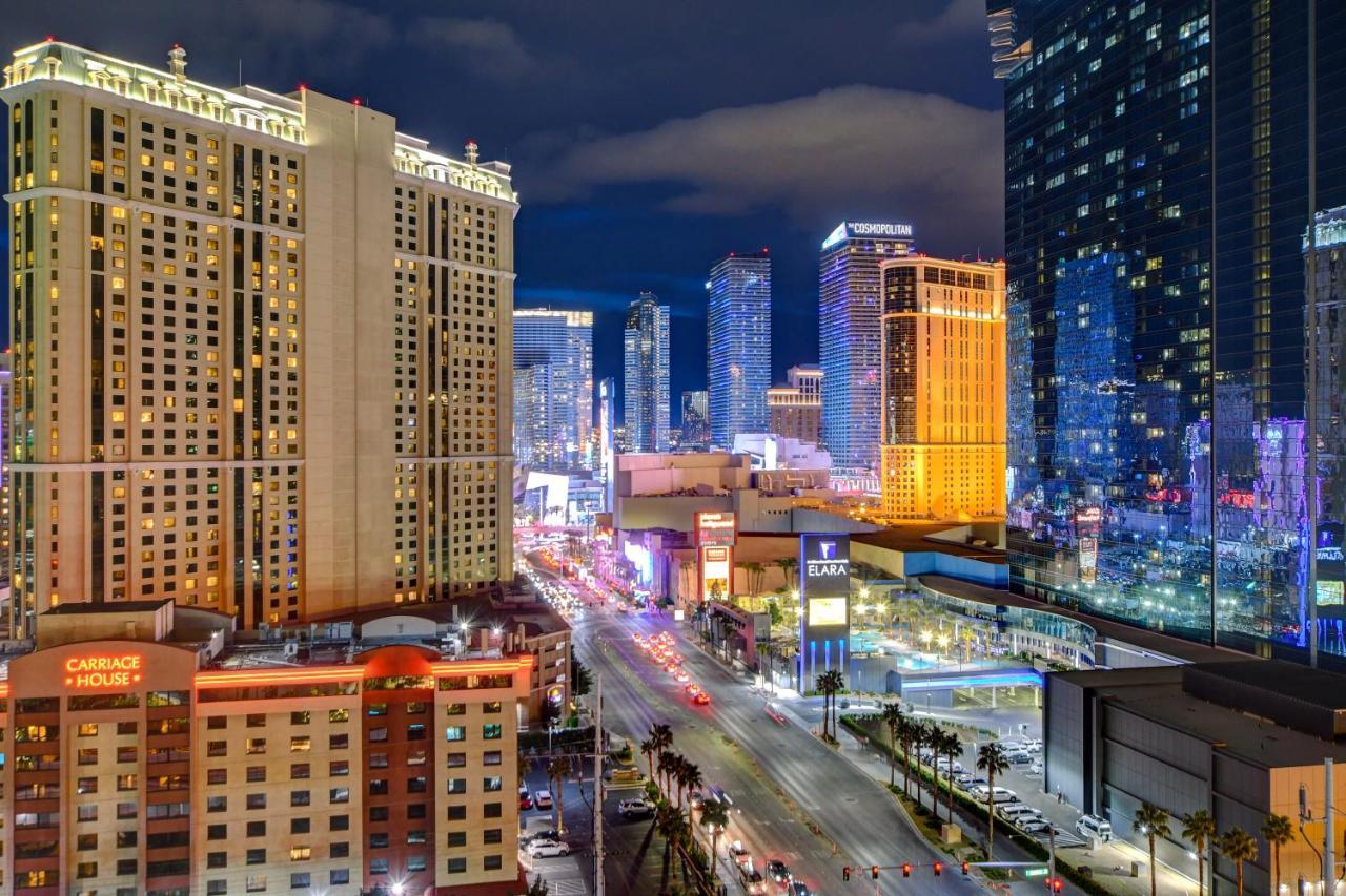 Lucky Gem Penthouse & Luxury Suites At Signature Resort, Balcony Strip View 3505 ラスベガス エクステリア 写真