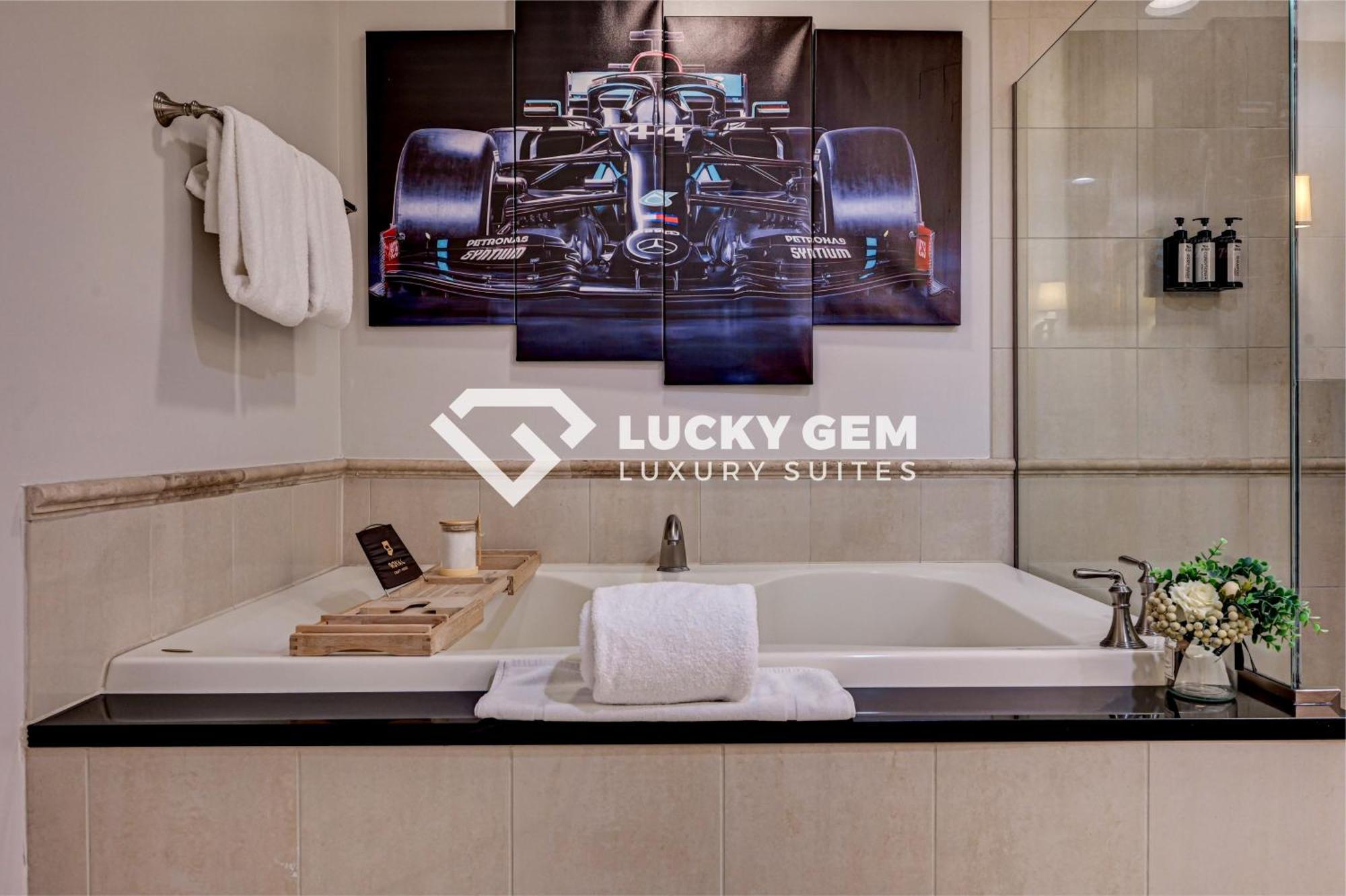 Lucky Gem Penthouse & Luxury Suites At Signature Resort, Balcony Strip View 3505 ラスベガス エクステリア 写真