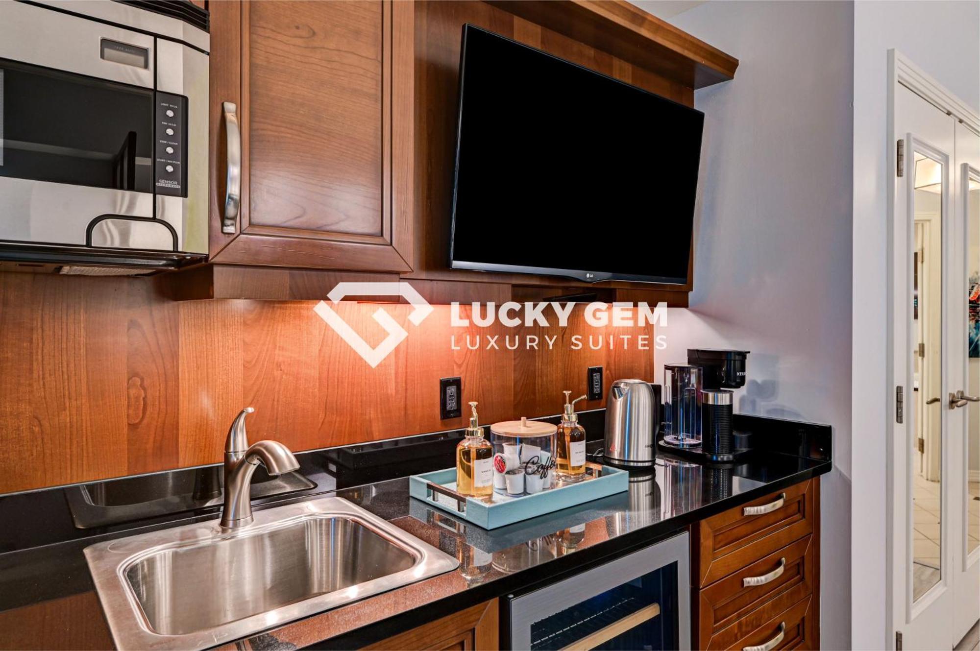 Lucky Gem Penthouse & Luxury Suites At Signature Resort, Balcony Strip View 3505 ラスベガス エクステリア 写真