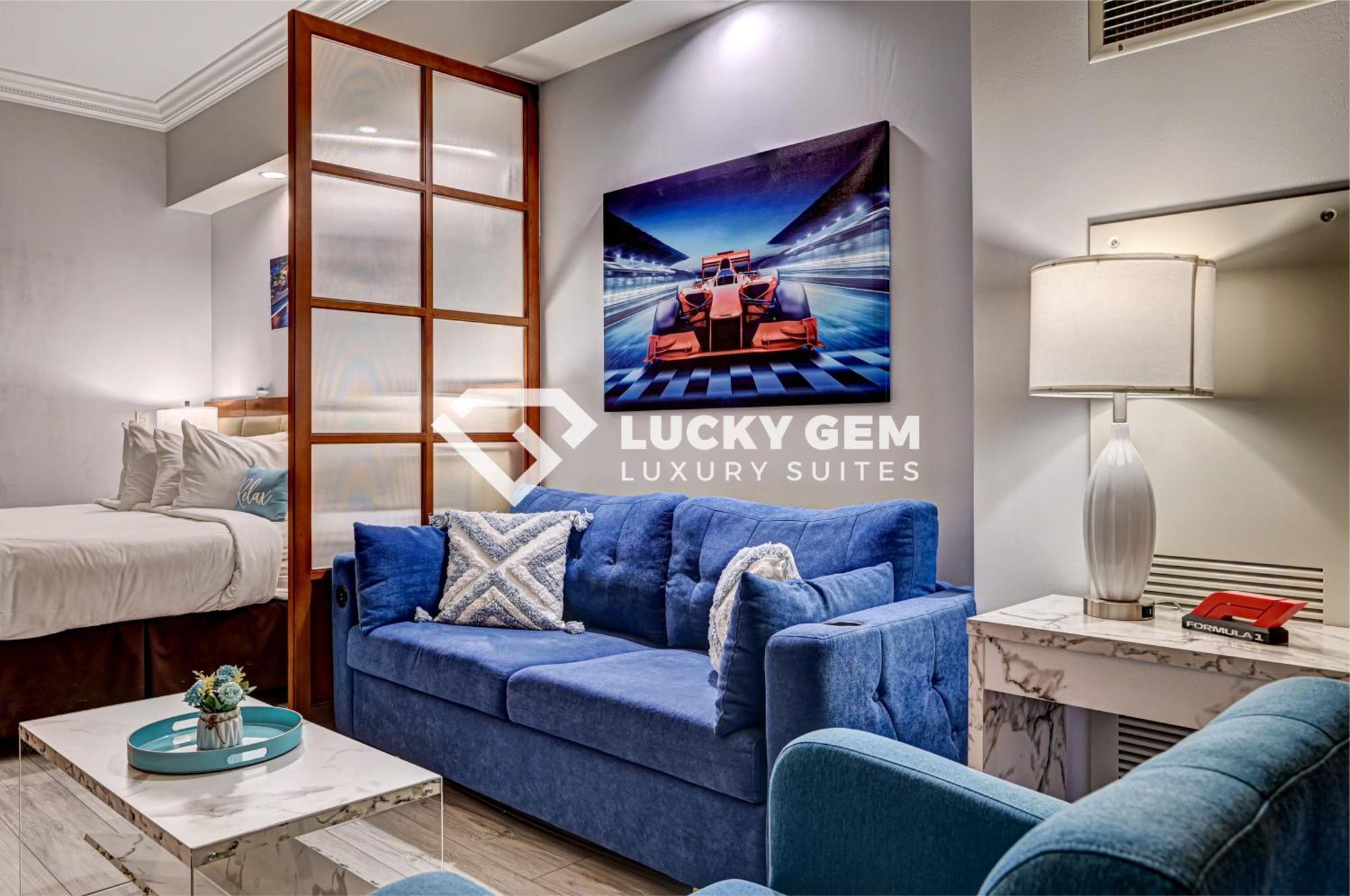 Lucky Gem Penthouse & Luxury Suites At Signature Resort, Balcony Strip View 3505 ラスベガス エクステリア 写真